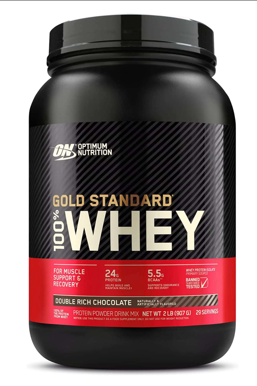 Optimum Nutrition Gold Standard 100% Whey Protein Double Rich Choc. 2lbs