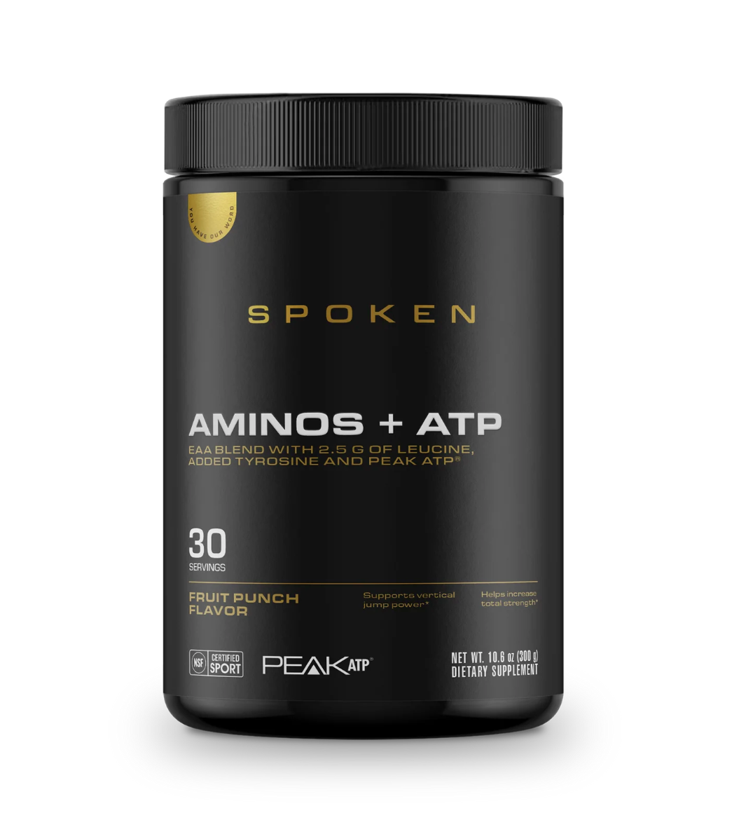 Spoken Aminos + ATP | 30 Servings | Fruit Punch
