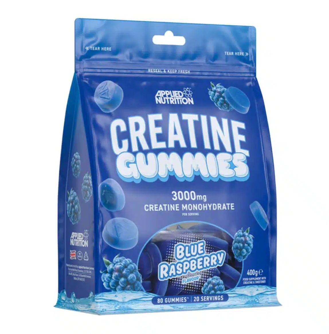 Applied Nutrition Creatine Gummies 3000mg 20 Servings
