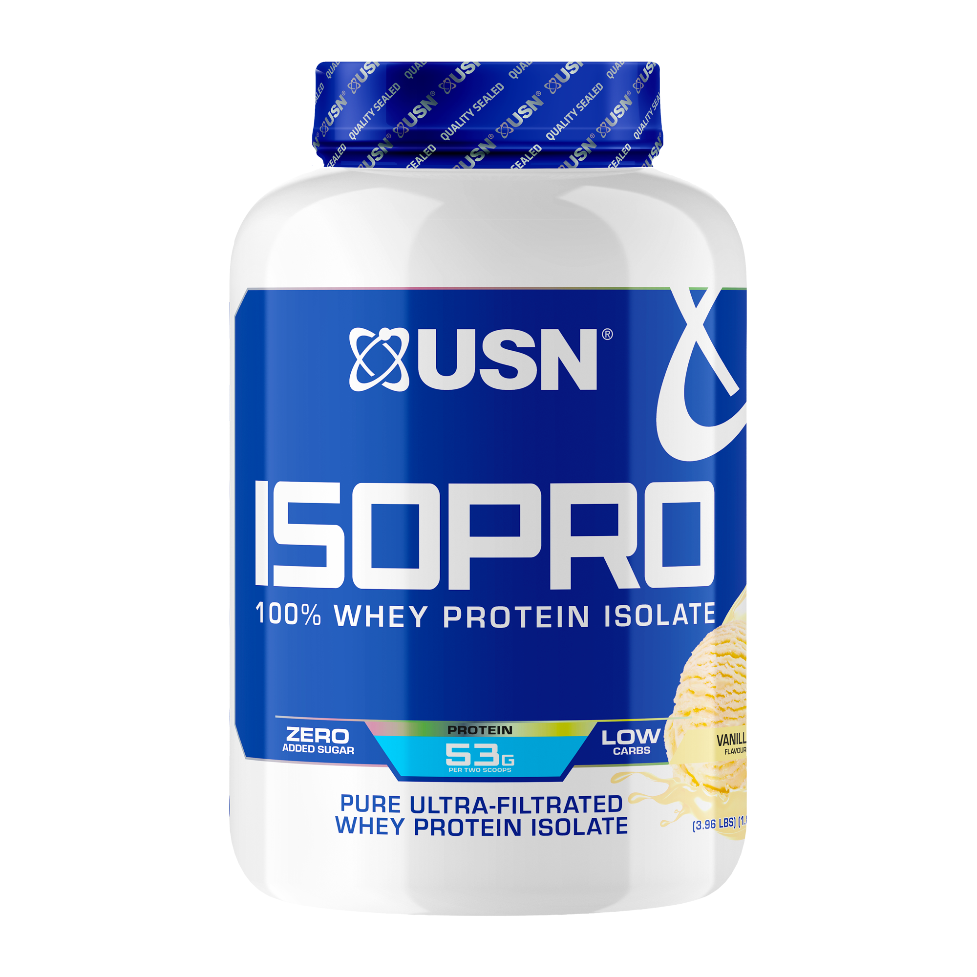 USN ISO Pro – 100% Whey Protein Isolate for Lean Muscle & Recovery