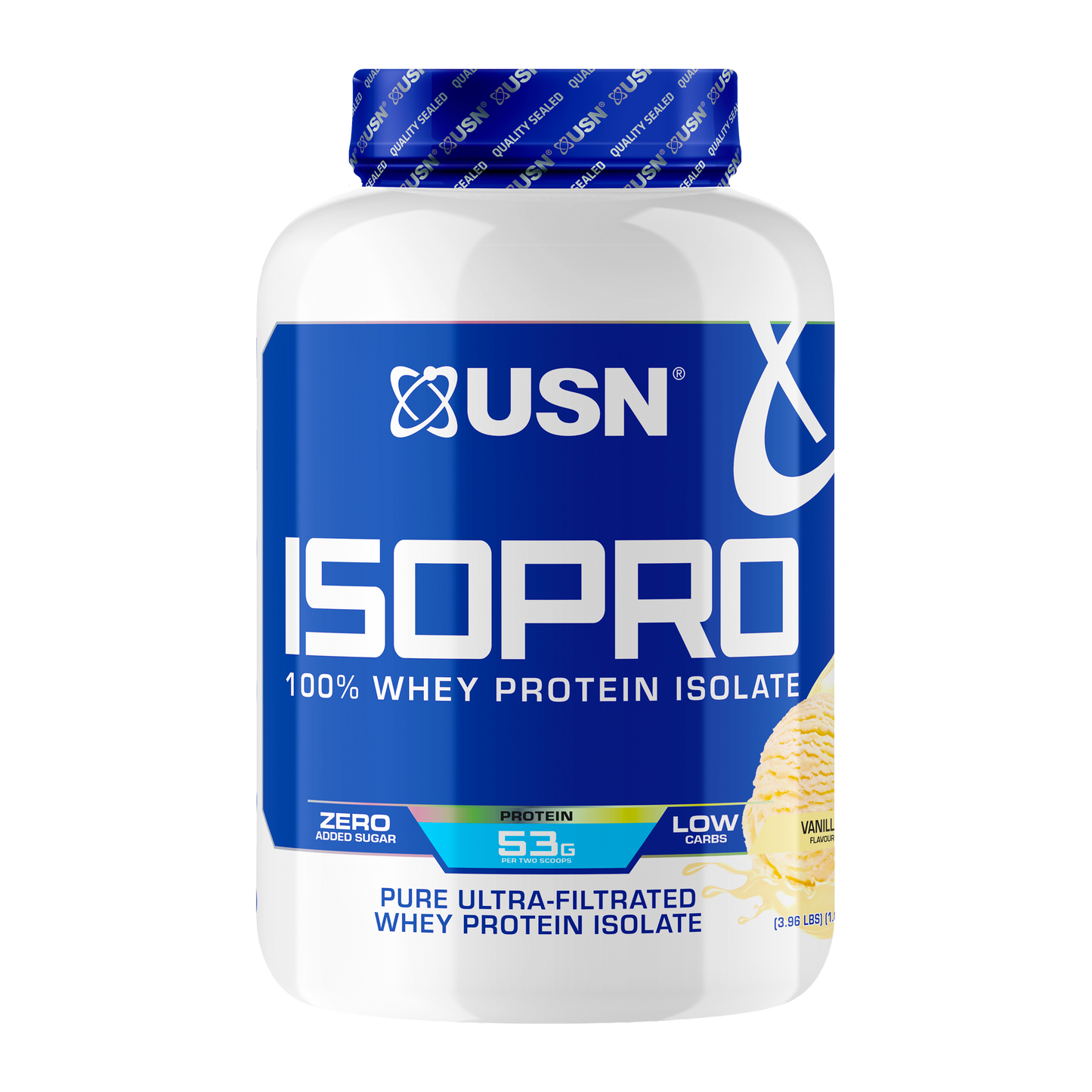 USN Blue Lab Whey Protein 2kg – Premium Triple-Source Protein for Lean Muscle