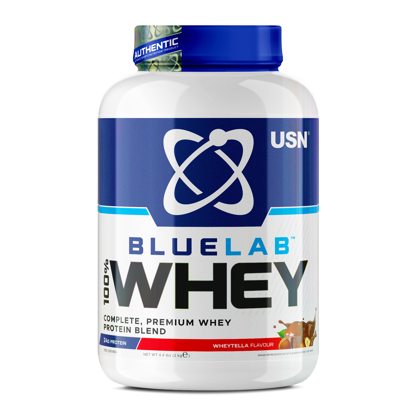 USN Blue Lab Whey Protein 2kg – Premium Triple-Source Protein for Lean Muscle