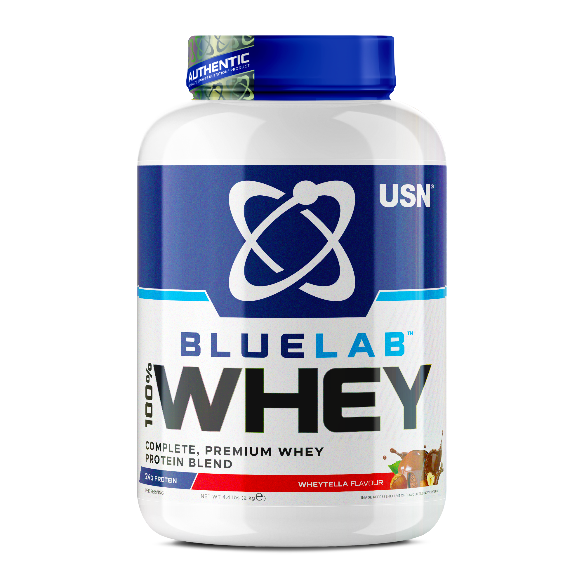 USN Blue Lab Whey Protein 2kg – Premium Triple-Source Protein for Lean Muscle