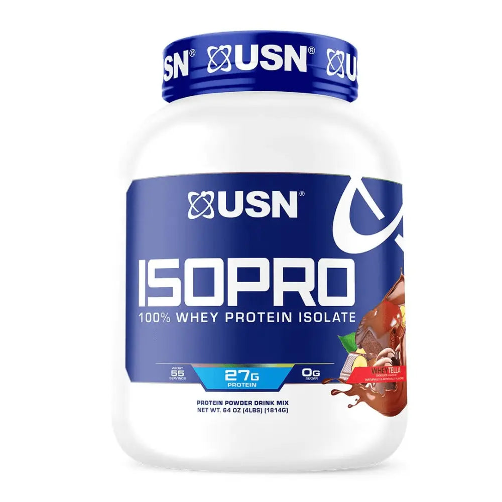 USN ISO PRO 100% Whey Protein Isolate 1.8kg – Pure Protein for Muscle Growth & Recovery