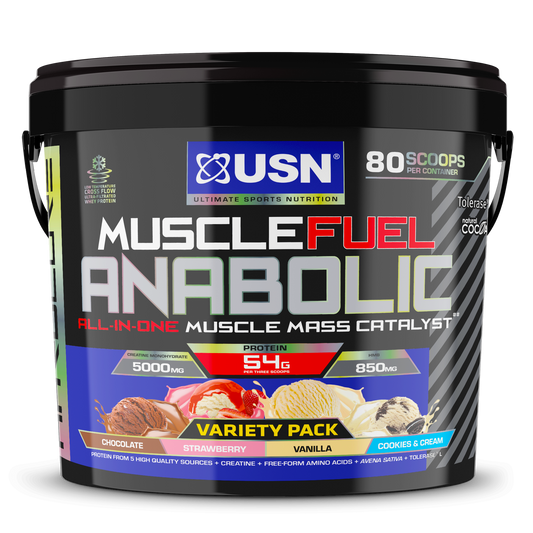 USN Muscle Fuel Anabolic 4kg – All-in-One Muscle & Strength Gainer
