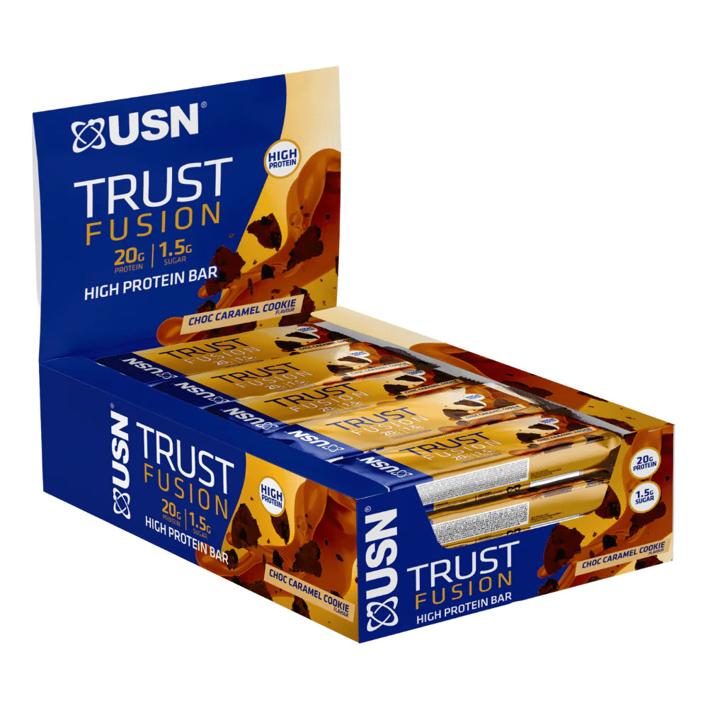 USN Trust Fusion Protein Bar 55g Pack of 15