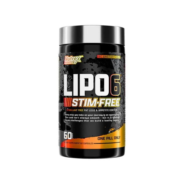 Nutrex Lipo-6 Stim-Free – Ultra Concentrated Fat Burner (60 Capsules)