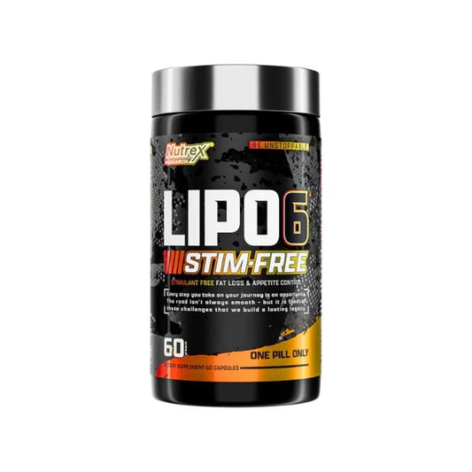Nutrex Lipo-6 Stim-Free – Ultra Concentrated Fat Burner (60 Capsules)