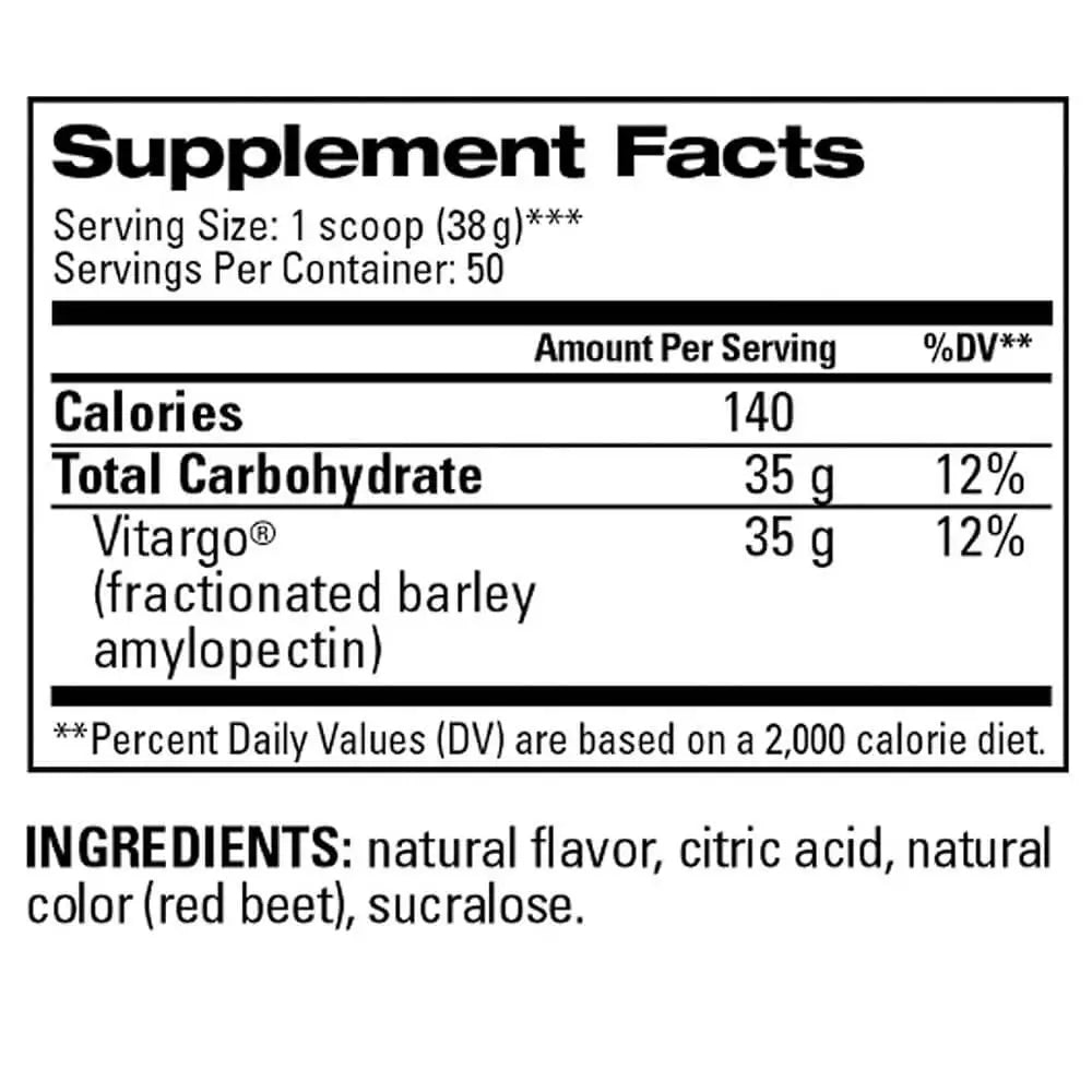 Vitargo Carbohydrate Drink Powder 1936g