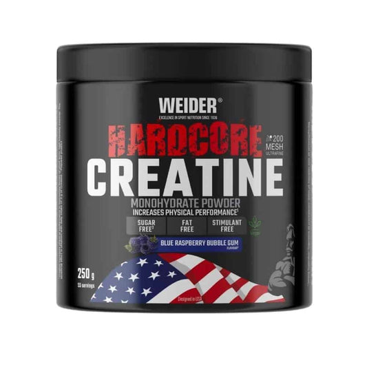 Weider Hardcore Creatine Monohydrate Powder – 50 Servings for Strength & Muscle Power