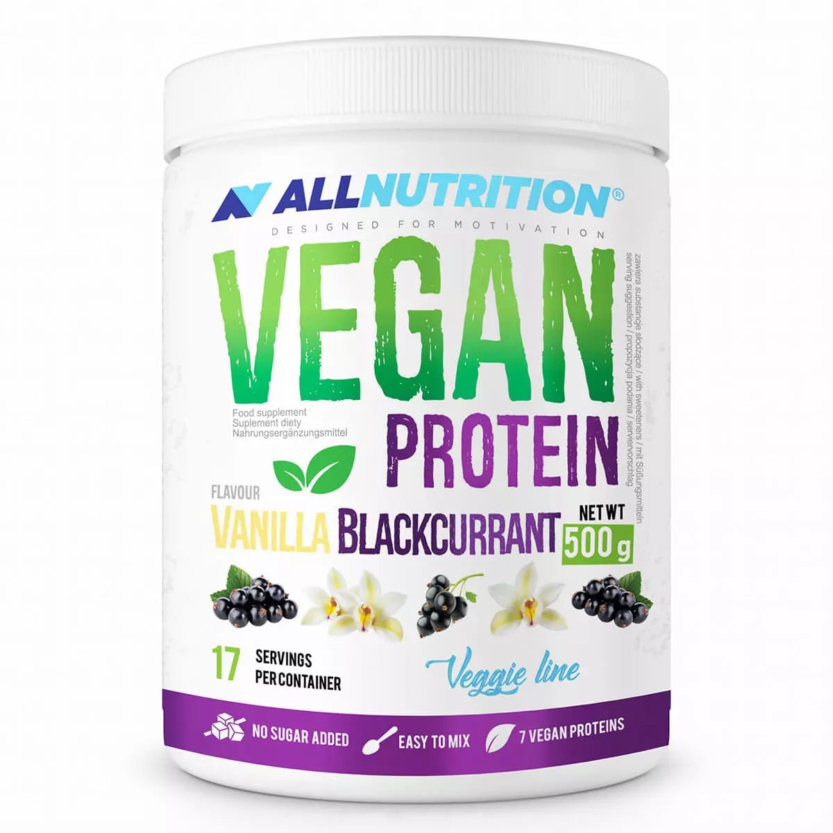 All Nutrition Vegan Protein 500g