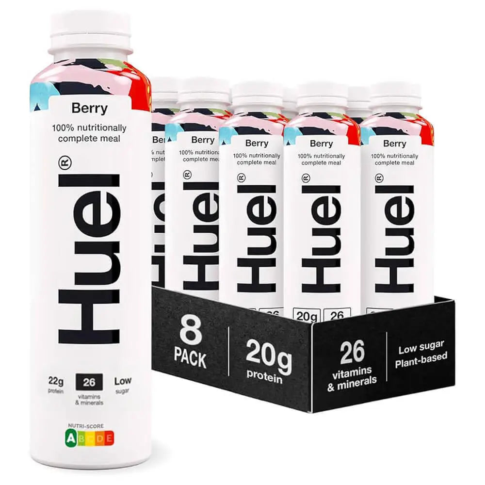 Huel Complete Meal Protein Milkshake 500ml Pack of 8