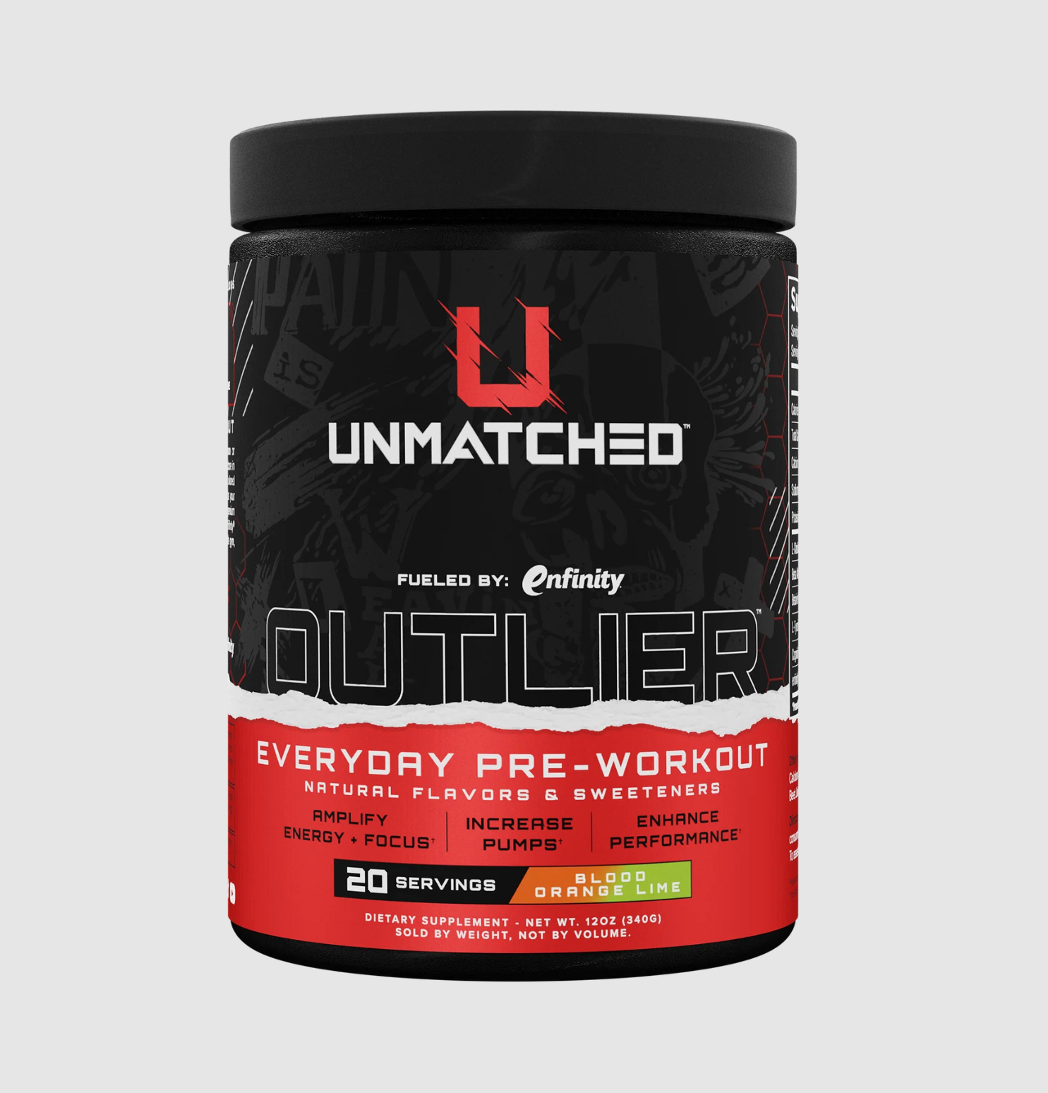 Unmatched Outlier Pre-workout 20 Servings