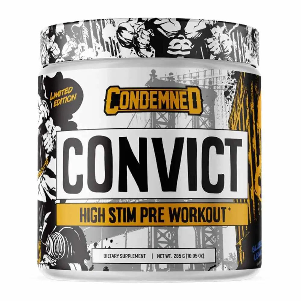 Condemned Convict High Stim Pre-Workout 50 Serving