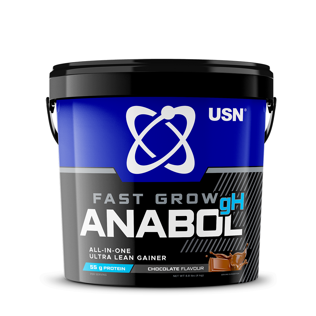 USN Fast Grow Anabolic GH 4kg – Advanced Mass Gainer with GH Support