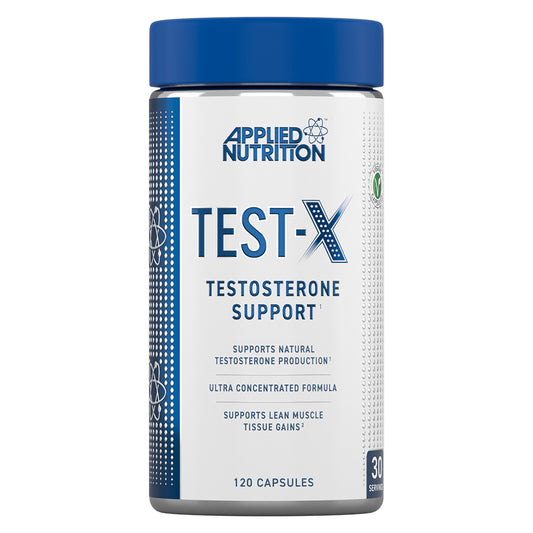 Applied Nutrition Test X, 120 Capsules, Supports Testosterone Production