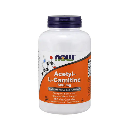 Now Acetyl-L-Carnitine 500 mg