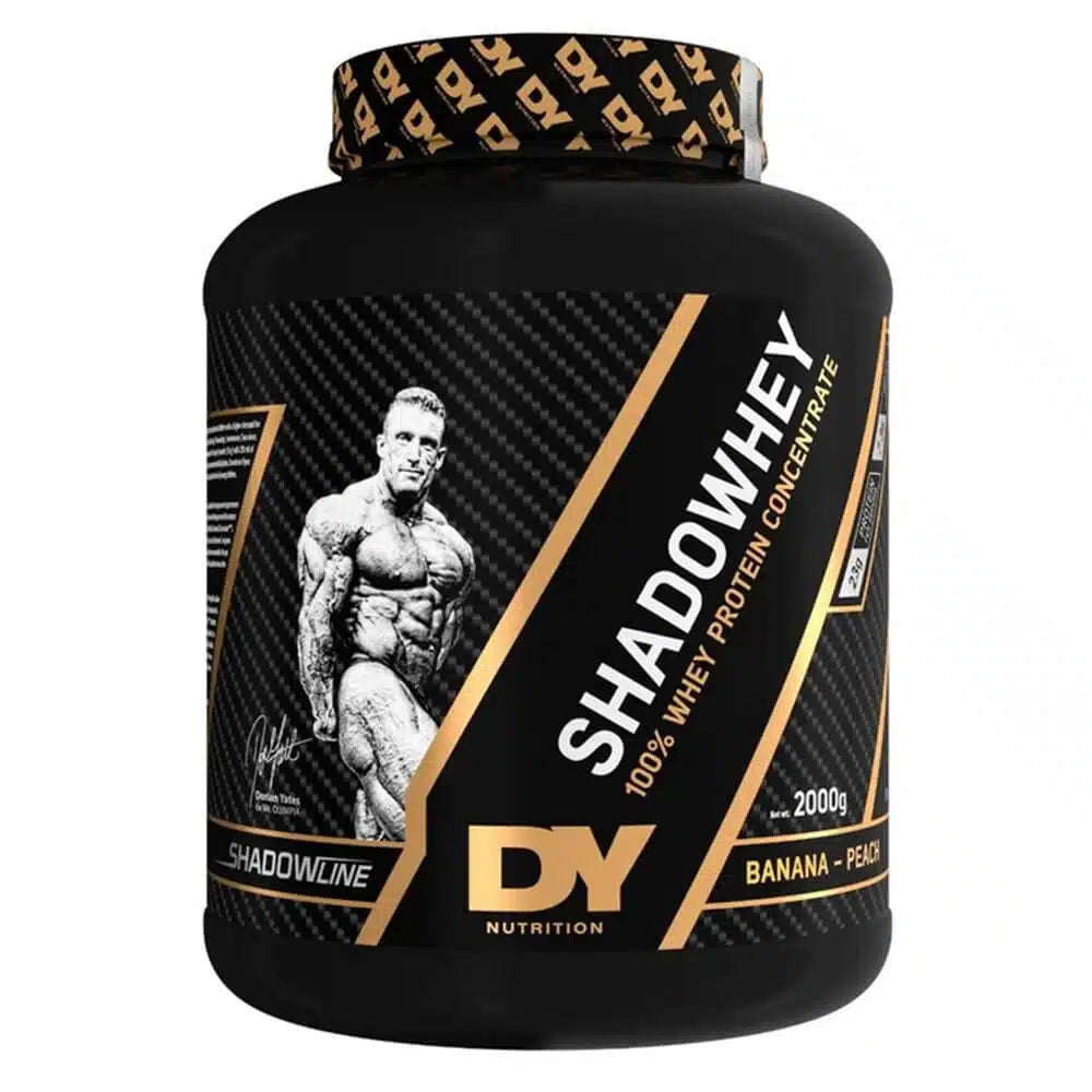 dy nutrition shadowhey banana peach 2000g