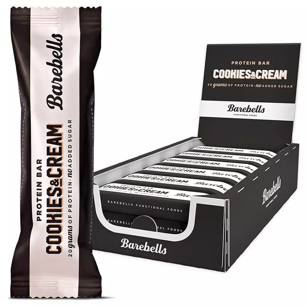 Barebells Protein Bar 55g – No Sugar, High Protein, Pack of 12 for Guilt-Free Snacking"