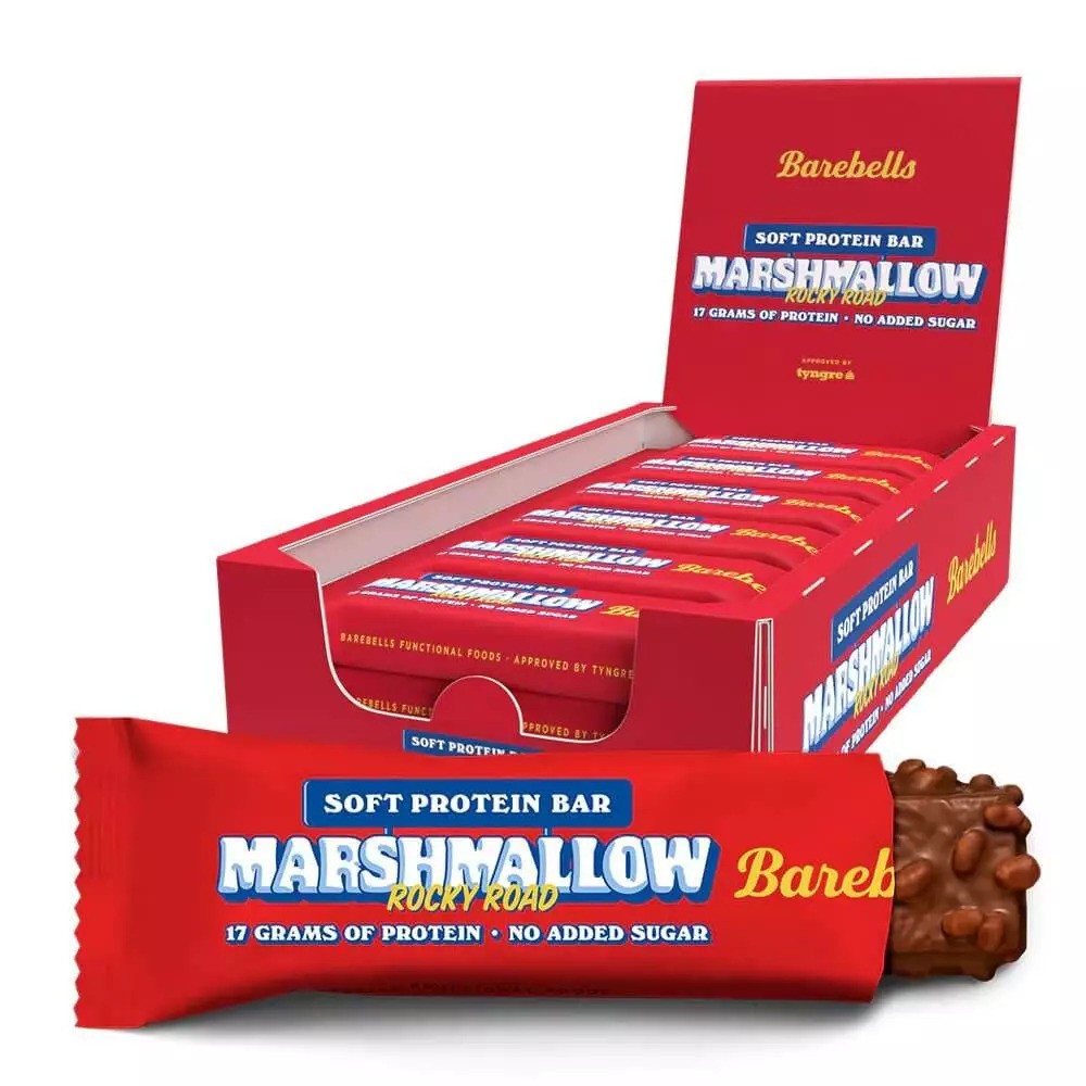 Barebells Protein Bar 55g – No Sugar, High Protein, Pack of 12 for Guilt-Free Snacking"