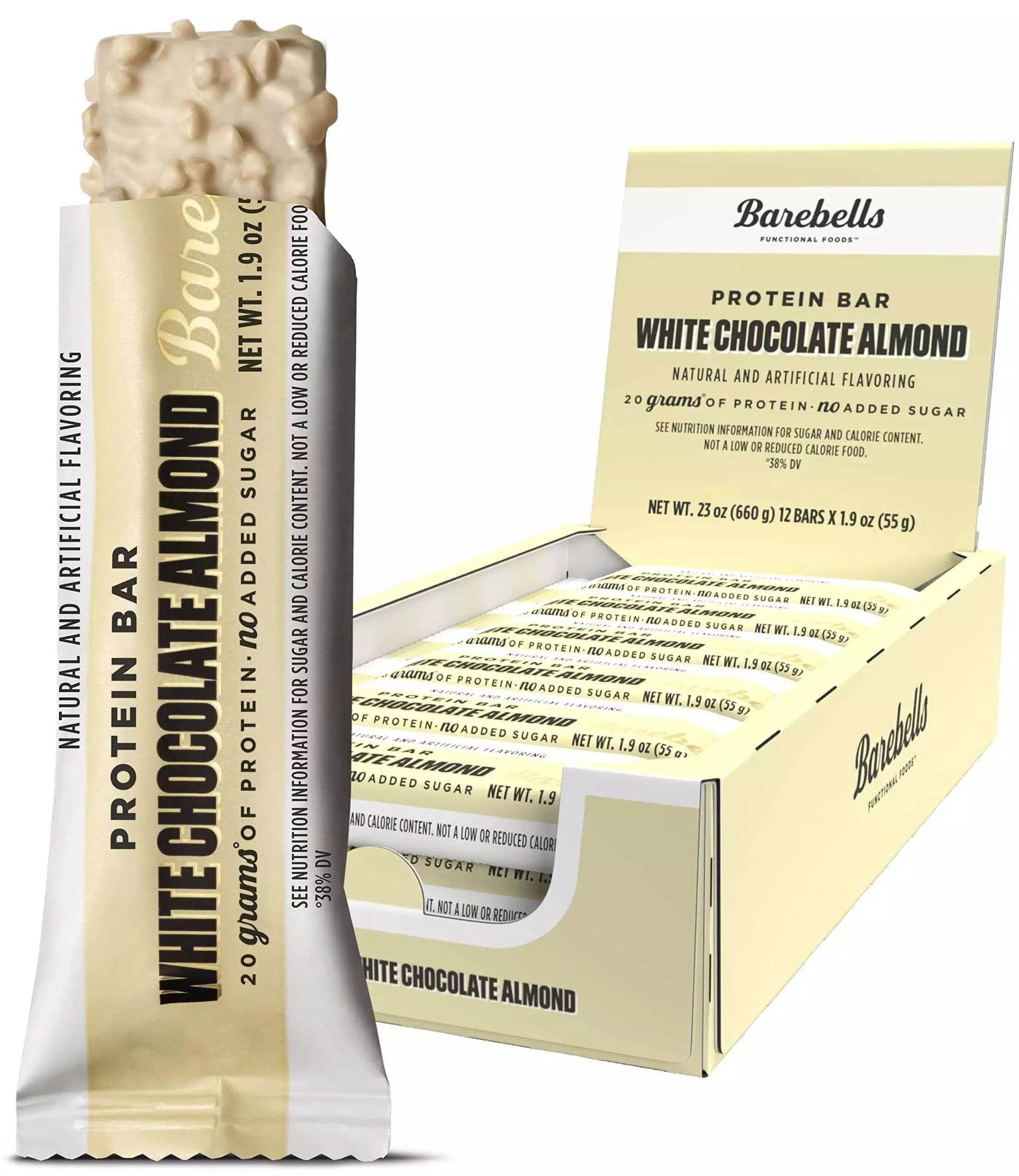 Barebells Protein Bar 55g – No Sugar, High Protein, Pack of 12 for Guilt-Free Snacking"