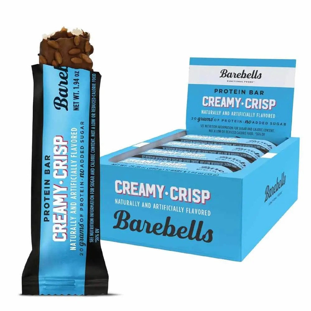 Barebells Protein Bar 55g – No Sugar, High Protein, Pack of 12 for Guilt-Free Snacking"
