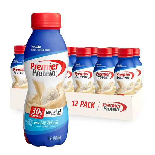 Premier Protein Shake – 30g Protein – Healthy and Convenient Pack of 12!