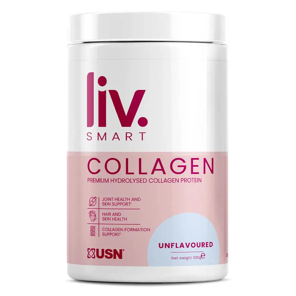 USN LIV.SMART Marine Collagen Mango Orange 330g – Radiant Skin & Joint Support