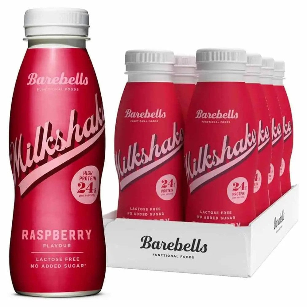 "Barebells Protein Milkshake 330ml – 24g Protein, Delicious & Convenient Pack of 8"