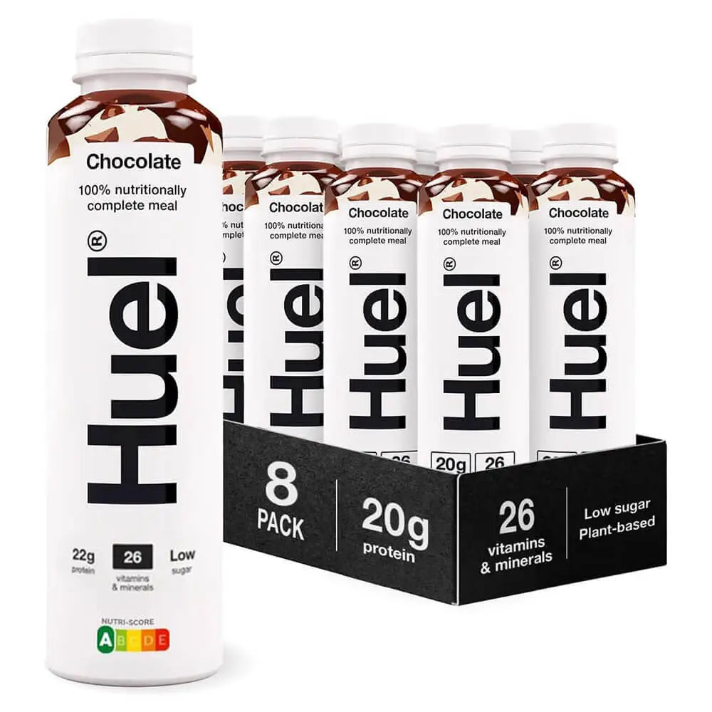 Huel Complete Meal Protein Milkshake 500ml Pack of 8
