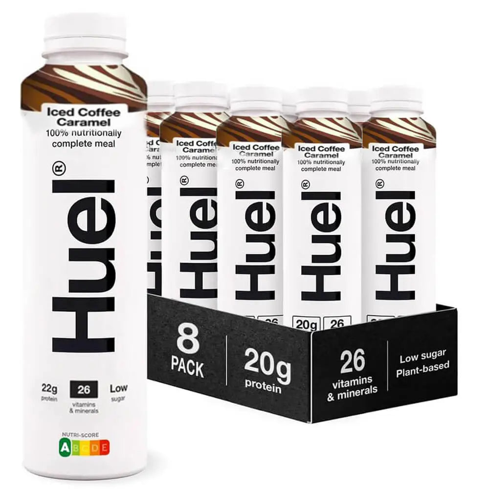 Huel Complete Meal Protein Milkshake 500ml Pack of 8