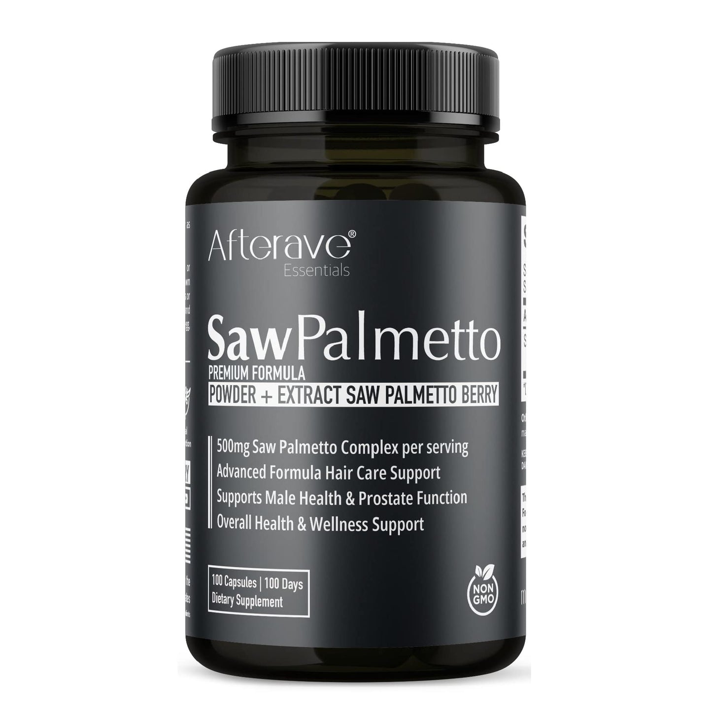 Afterave essentials Saw Palmetto Premium 100 Capsules