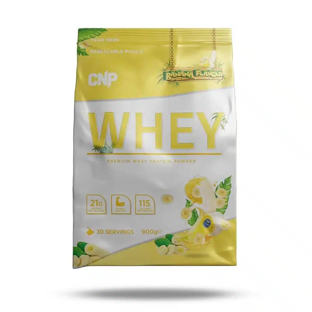 npm whey protein powder 900g 30 servings banana flavor