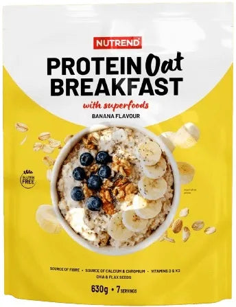 Nutrend Protein Oat Breakfast – High-Protein Oatmeal for Energy, Muscle Recovery & Healthy Nutrition