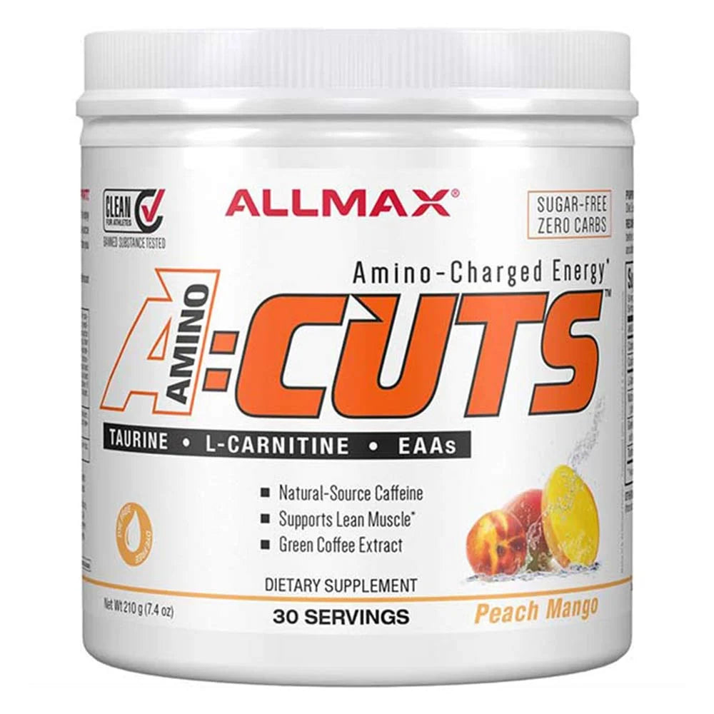 AllMax A:Cuts – Amino-Charged Energy & Fat Burner Drink | 36 Servings