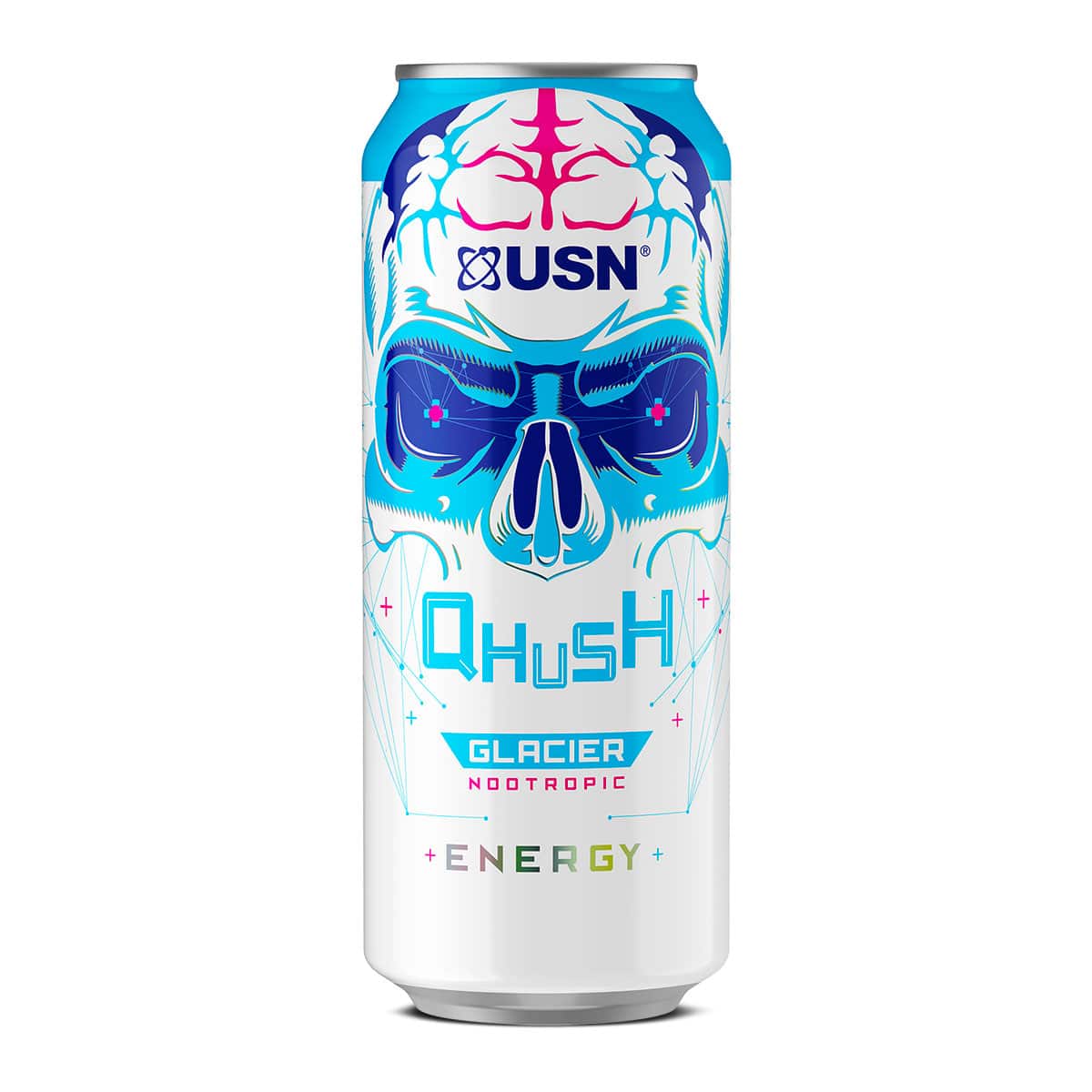 Usn Qhush extreme energy drink pack of 12 500ml