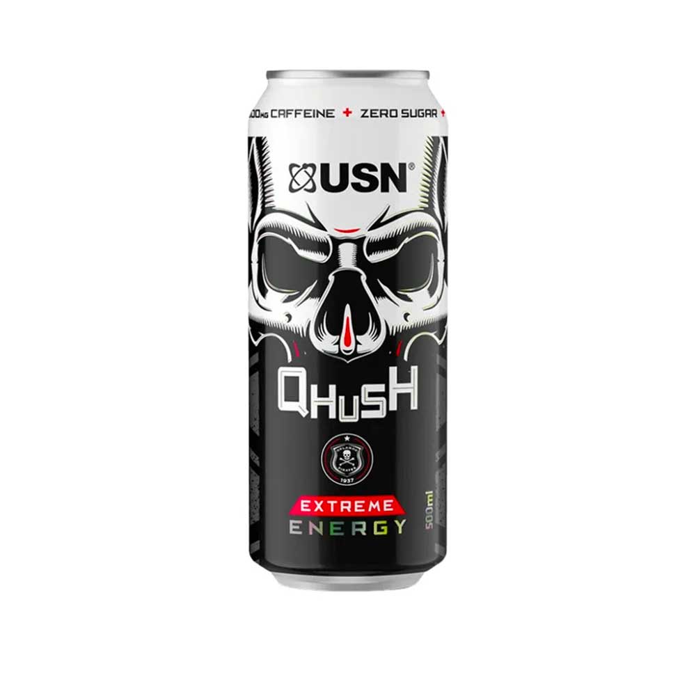 Usn Qhush extreme energy drink pack of 12 500ml
