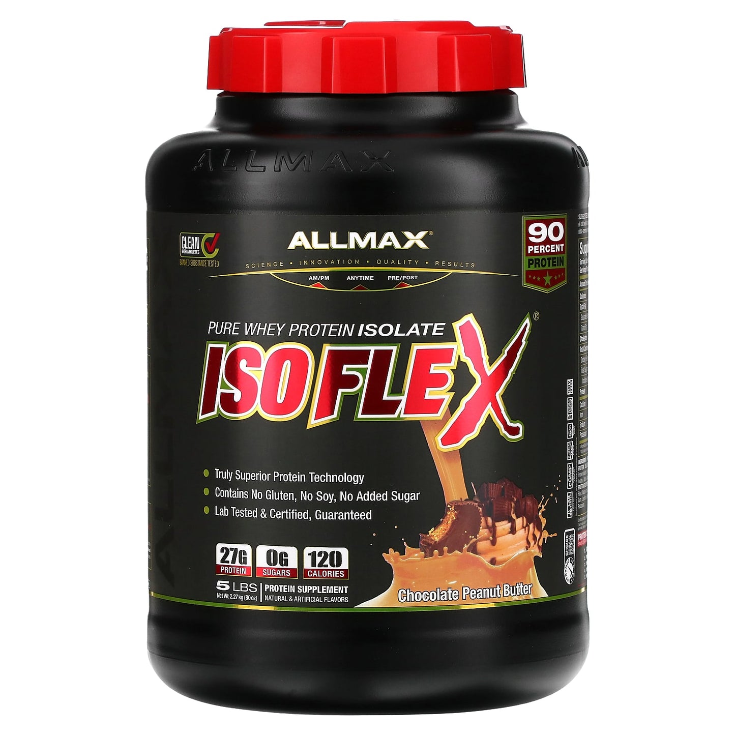 ALLMAX ISOFLEX Whey Protein Isolate - 5lbs