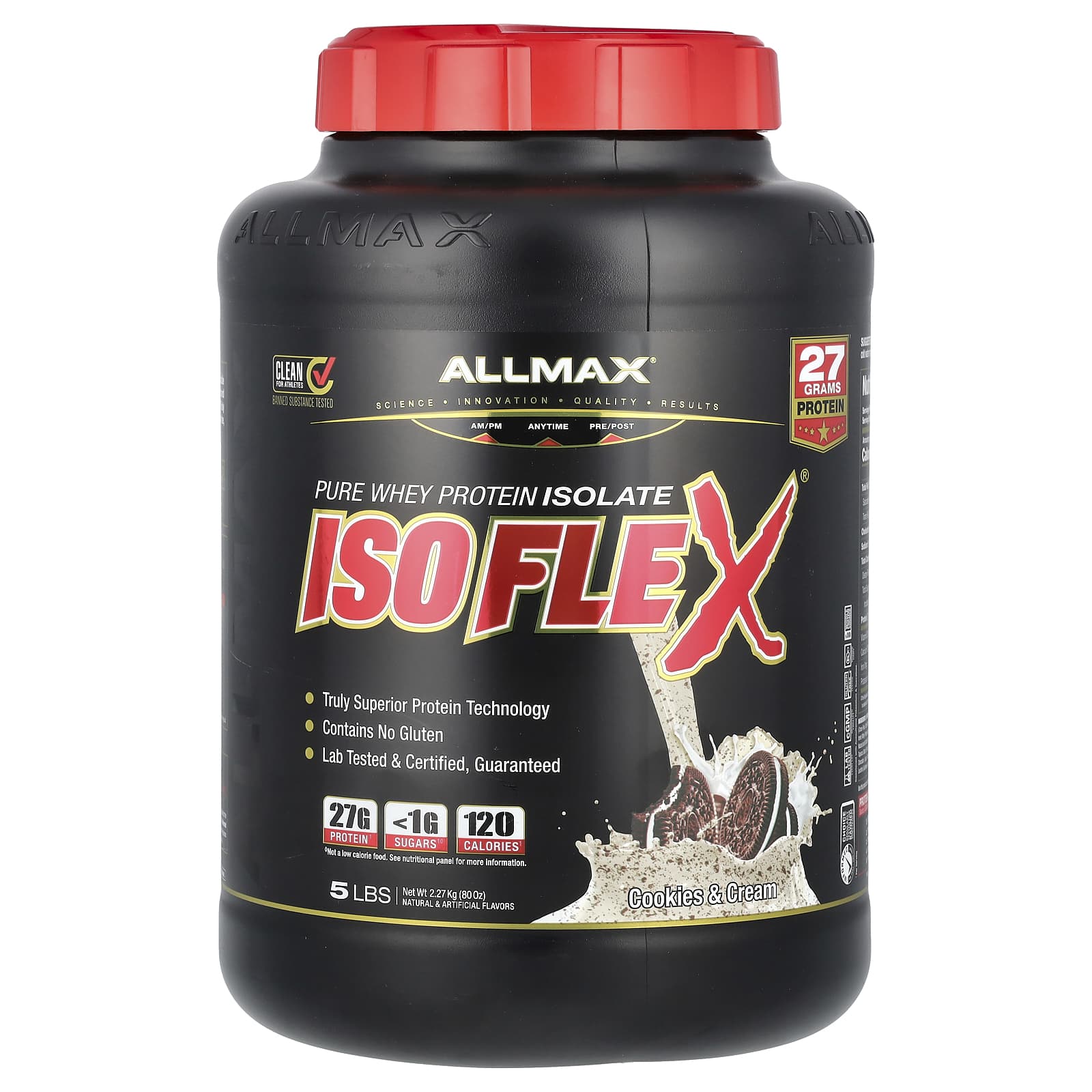 ALLMAX ISOFLEX Whey Protein Isolate - 5lbs