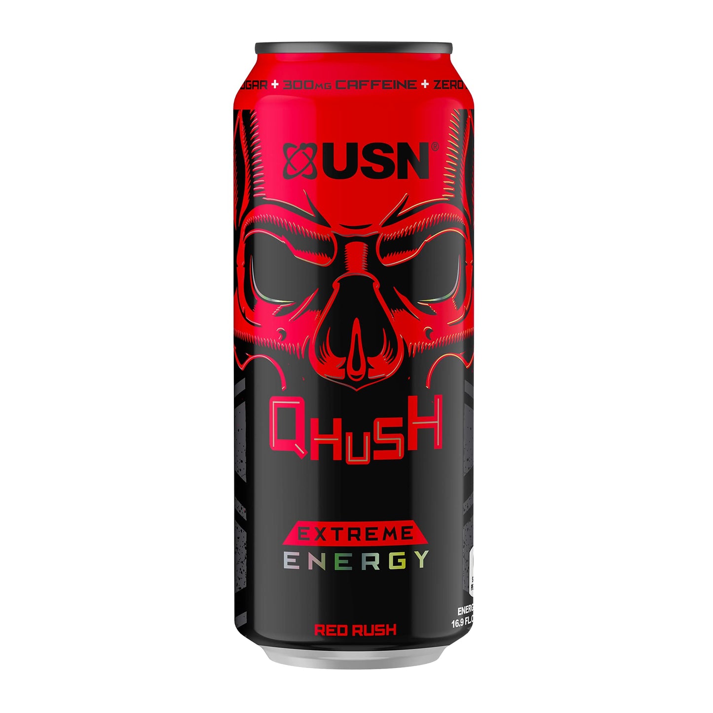 Usn Qhush extreme energy drink pack of 12 500ml