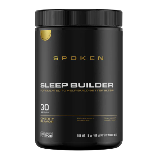 SPOKEN Sleep Builder – 30 Servings | Advanced Nighttime Recovery Formula