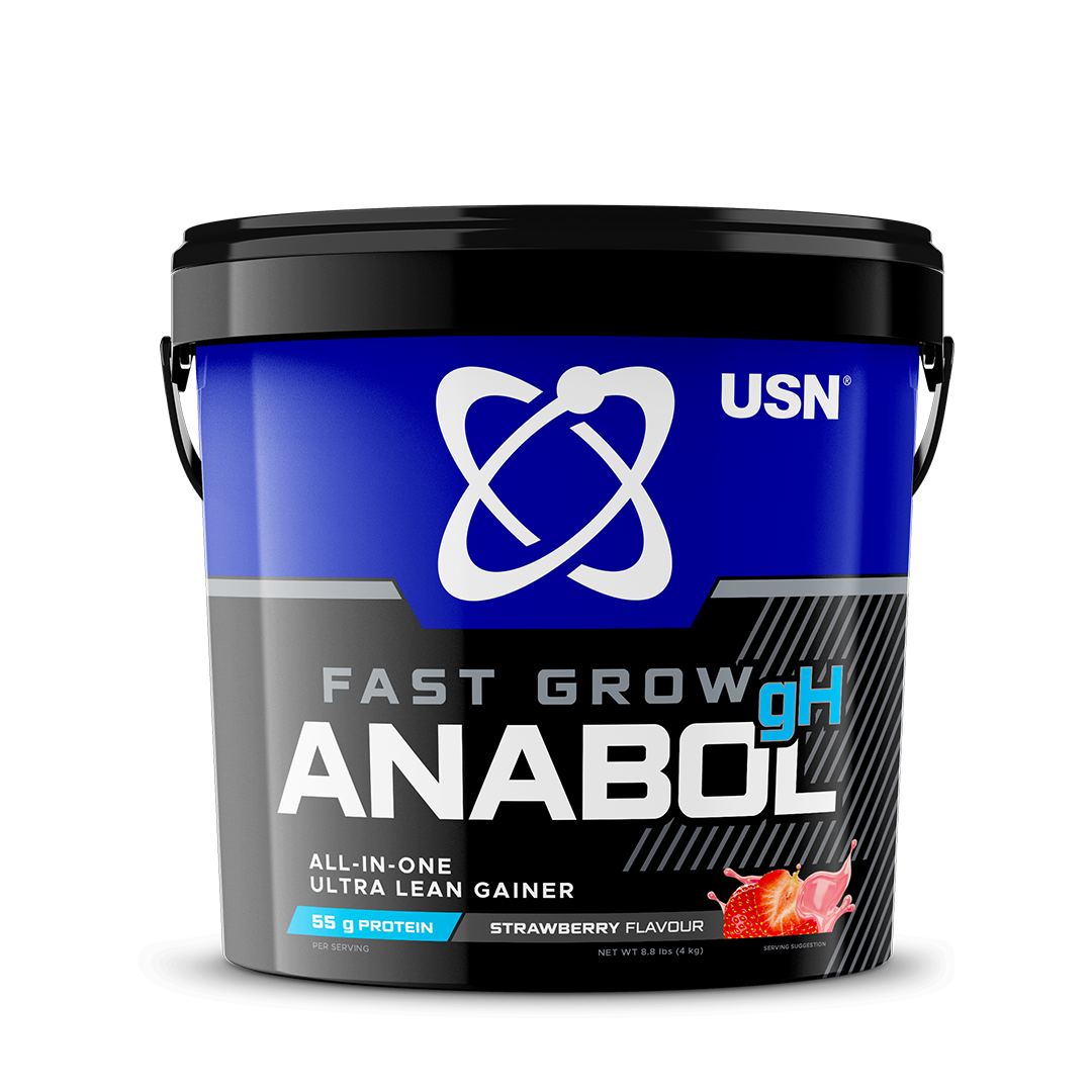 USN Fast Grow Anabolic GH 4kg – Advanced Mass Gainer with GH Support