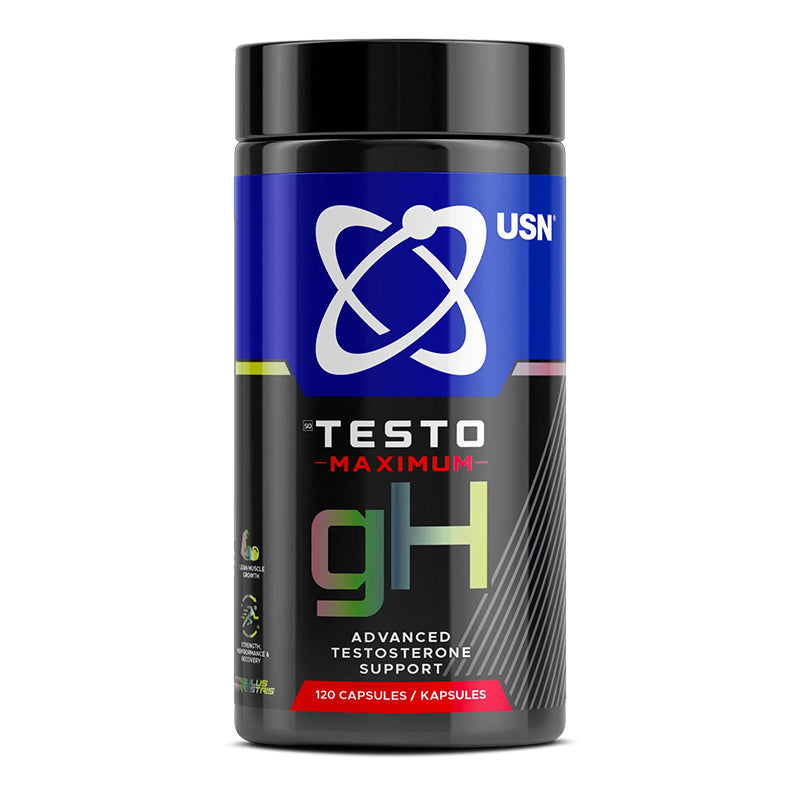 USN Testo gH Ultra 120 Capsules – Peak Male Performance Support