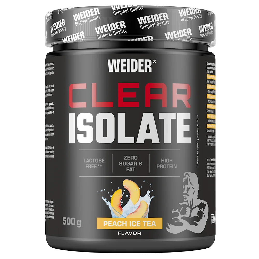 Weider Clear Isolate (500g, 20 Servings) – Refreshing, High-Quality Muscle Recovery"
